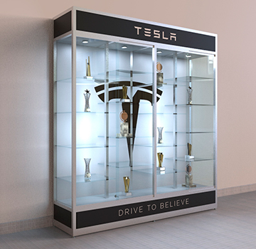 Award Wall Upright Display Cabinets
